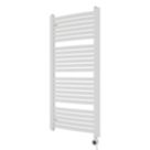 Ximax 1215mm x 580mm 2048BTU White Curved Electric Towel Radiator