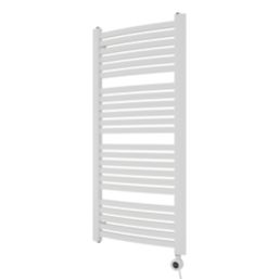 Ximax 1215mm x 580mm 2048BTU White Curved Electric Towel Radiator