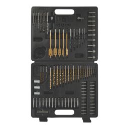 Forge Steel  Multi-Material Drill & Screwdriver Bit Set 101 Pieces