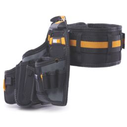 Toughbuilt ClipTech 3-Piece Handyman Tool Belt Set 32-48" Black