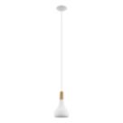Eglo Sabinar Small Shade Pendant Light White