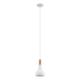Eglo Sabinar Small Shade Pendant Light White