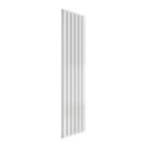 Reina Flat Double 1800mm x 440mm 3983BTU White Vertical Designer Radiator