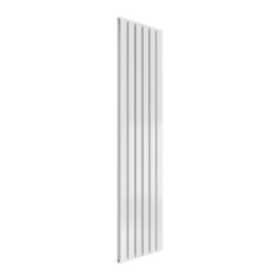 Reina Flat Double 1800mm x 440mm 3983BTU White Vertical Designer Radiator
