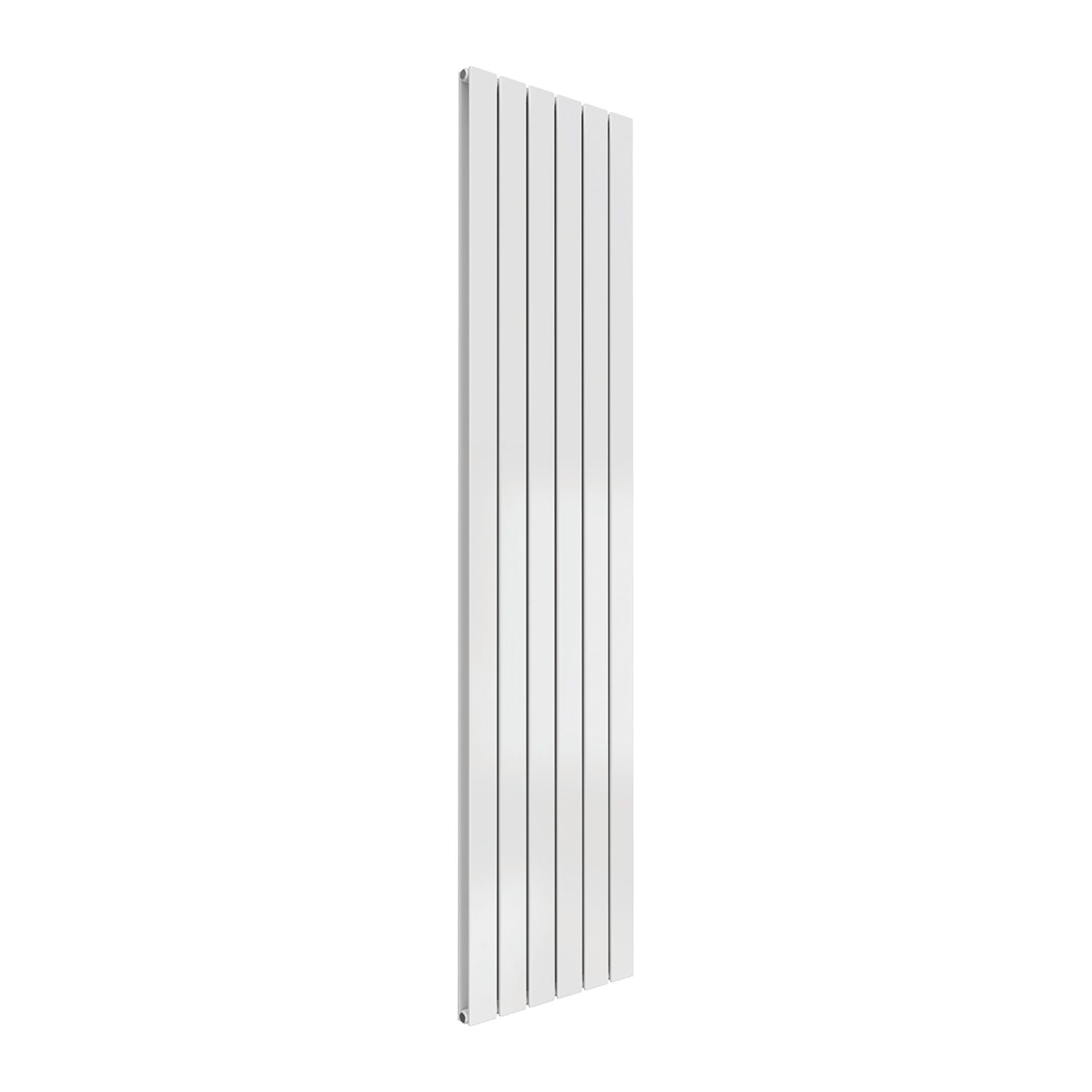 Reina Flat Double 1800mm x 440mm 3983BTU White Vertical Designer Radiator (200EE)