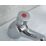 Bristan Timed Flow Chrome-Plated 104mm Push Button Mono Basin Pillar Tap