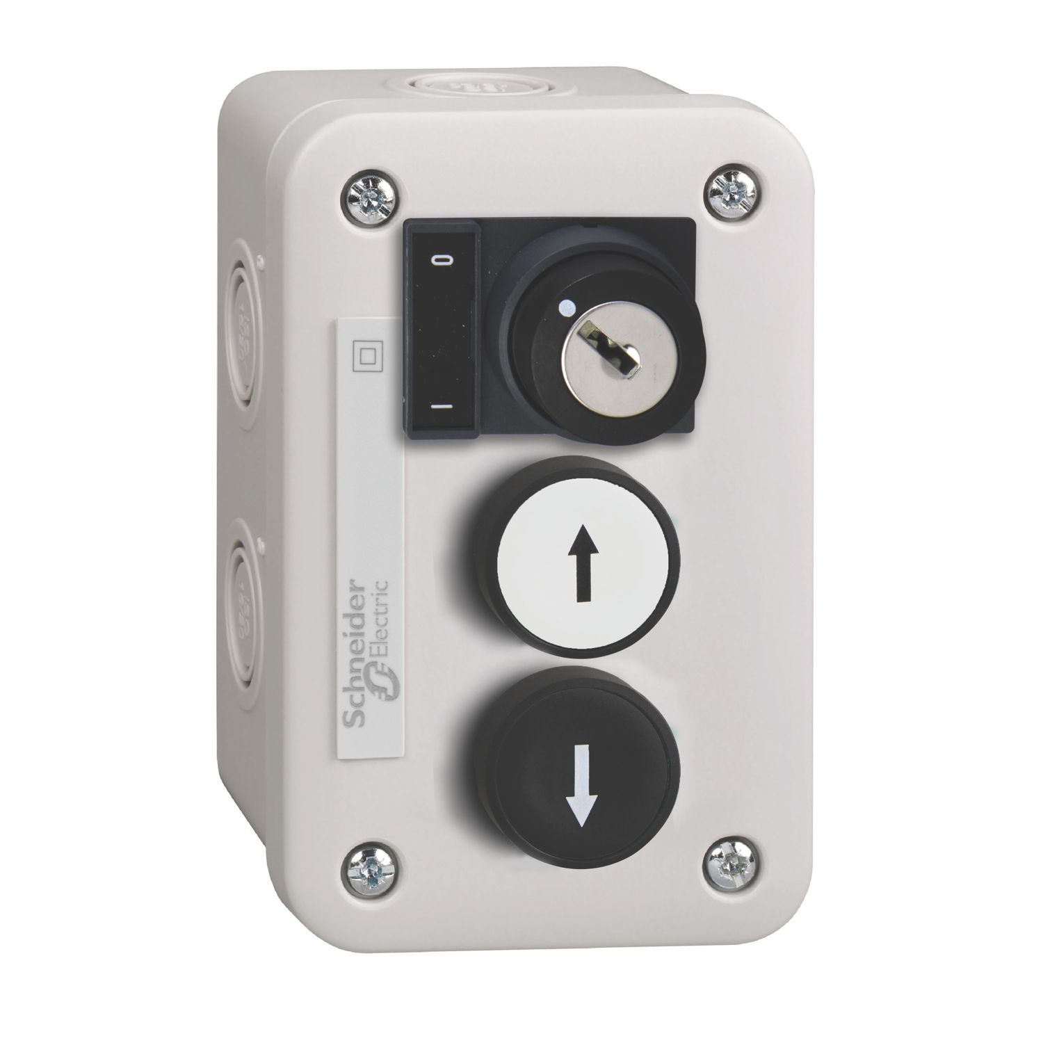 Schneider Electric XALE3441 3-Pole Flush Push-Button Complete Control Station NO (200HV)