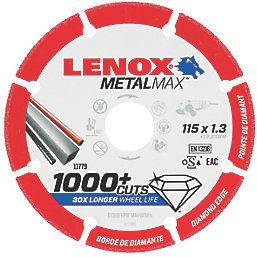 Lenox Metalmax Metal Diamond Cutting Disc 115mm x 22.2mm