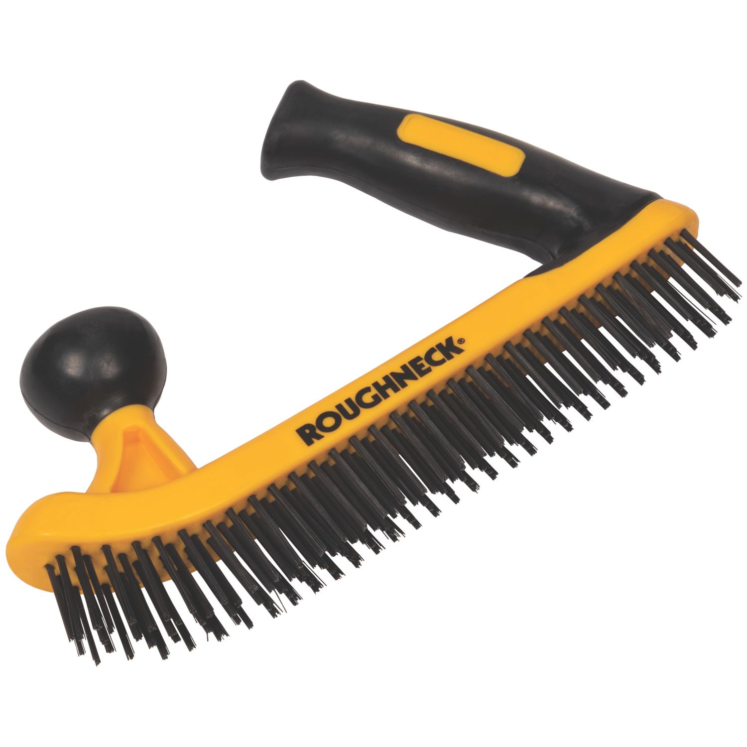 Roughneck Soft-Grip 2-Handed Wire Brush (200JF)
