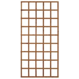 Forest  Softwood Rectangular Trellis 3' x 6' 3 Pack