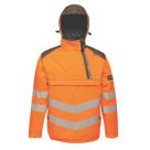 Regatta Tactical Hi-Vis Bomber Jacket Orange/Grey Large 50" Chest