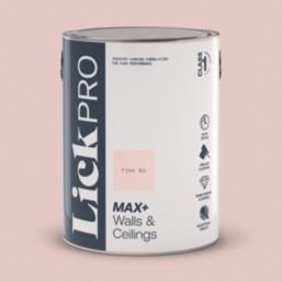 LickPro Max+ 5Ltr Pink 03 Matt Emulsion  Paint