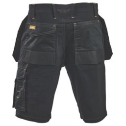 DeWalt Shelby Multi-Pocket Shorts Black 34" W