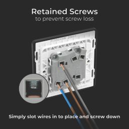 British General Evolve 20A 16AX 2-Gang 2-Way Wide Rocker Light Switch  Grey with Black Inserts