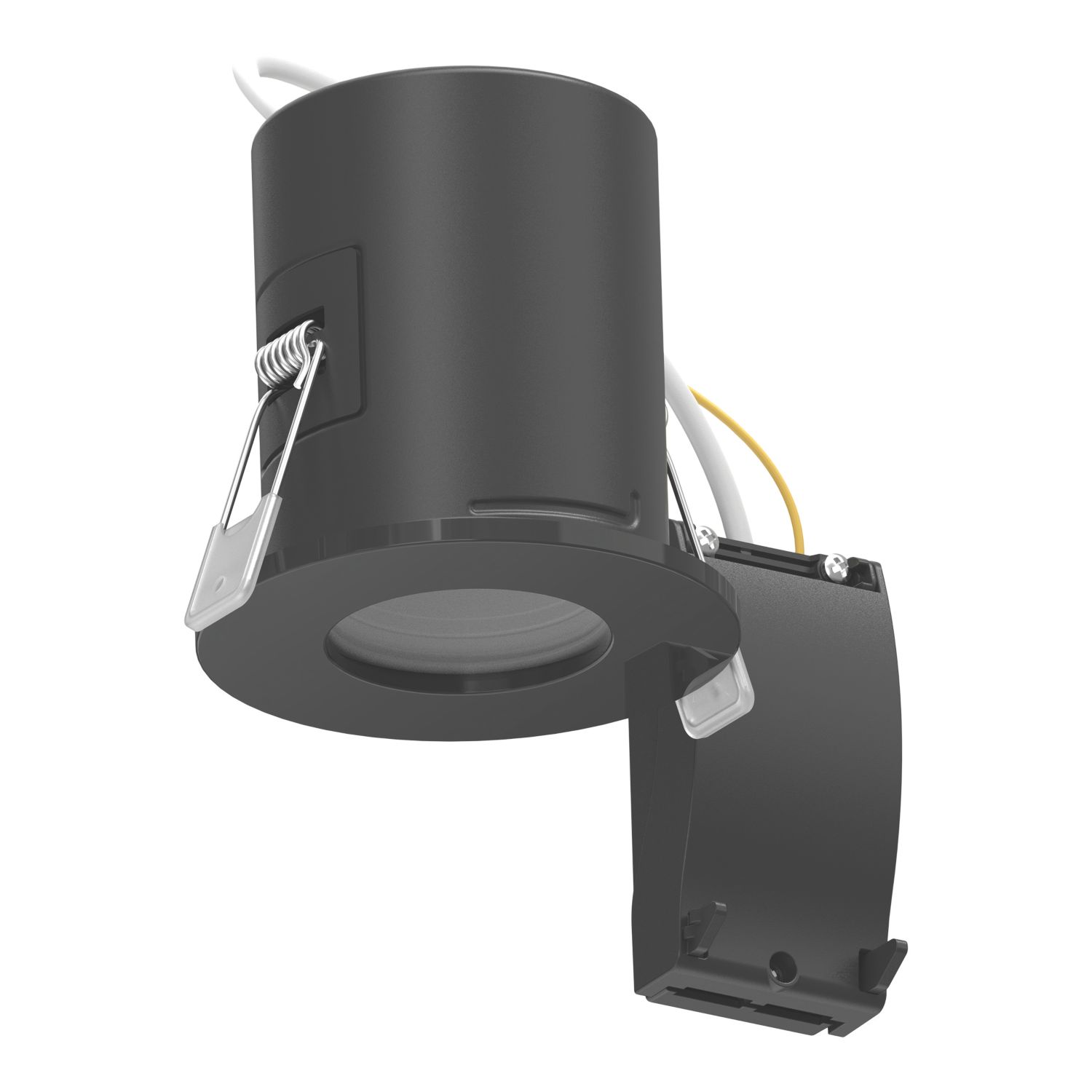 LAP Juventas Fixed Fire Rated Downlight Black (200RE)
