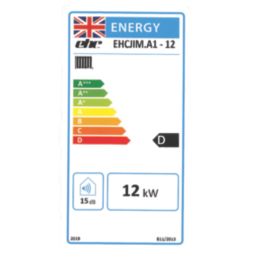 EHC Slim Jim 12kW Single-Phase Electric Heat Only Flow Boiler