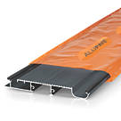 Alupave  Fire Full-Seal Flat Roof & Deck Board Grey 148mm x 2m