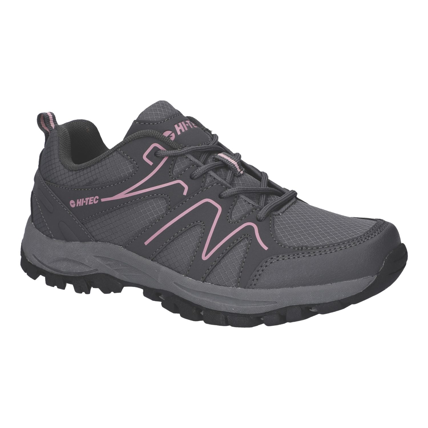Hi-Tec Maine Size 7 Womens Grey Non Safety Trainers (200YG)