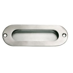 Essentials Flush Pull 120mm Satin Stainless Steel