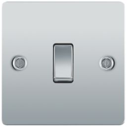 LAP  10AX 1-Gang 2-Way Light Switch  Polished Chrome