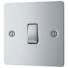 LAP  10AX 1-Gang 2-Way Light Switch  Polished Chrome