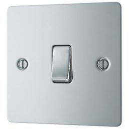 LAP  10AX 1-Gang 2-Way Light Switch  Polished Chrome