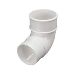 FloPlast  92.5° Round Offset Bend White 68mm
