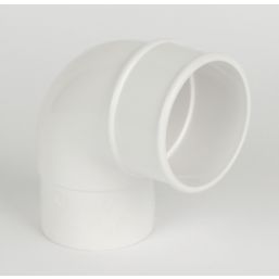 FloPlast  92.5° Round Offset Bend White 68mm