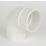 FloPlast  92.5° Round Offset Bend White 68mm