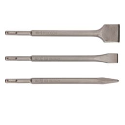 Bosch  SDS Plus Shank Chisel Set 3 Pieces