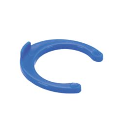 FloPlast FloFit+ Plastic Collet Clips Blue 15mm 20 Pack