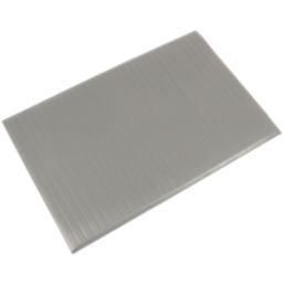 COBA Orthomat Anti-Fatigue Floor Mat Grey 1.5m x 0.9m x 9mm