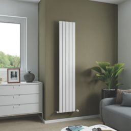 Ximax Edward 1800mm x 345mm 2338BTU White Vertical Designer Radiator