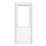Crystal  1-Panel 1-Clear Light RH White uPVC Back Door 2090mm x 920mm