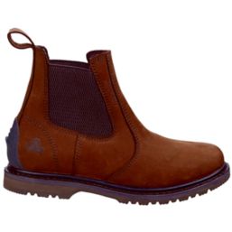 Amblers Aldingham   Non Safety Dealer Boots Brown Size 4