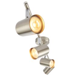 Saxby Toro Bar 4-Light Spotlight Satin Nickel