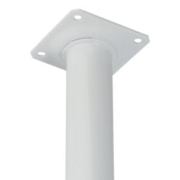 Essentials High Table Leg White 800mm