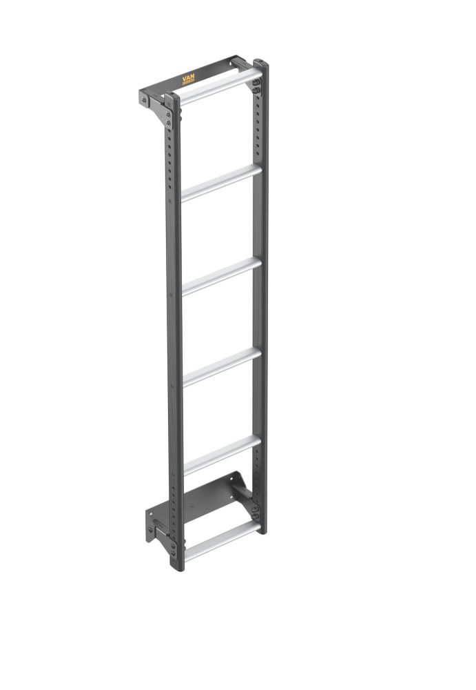 Van Guard VGL6-02 Citroen Relay 2006 on 6-Treads ULTI Rear Door Ladder for H1 1560mm