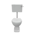 Traditional Soft-Close Low-Level Toilet & Seat Dual-Flush 6Ltr