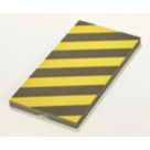 Mottez  Black / Yellow Protective Foam Strip 25mm x 250mm x 500mm