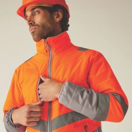 Regatta Hi-Vis Two-Tone Thermal Jacket Orange Medium 44" Chest