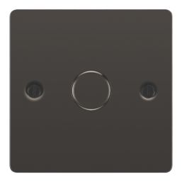 LAP  1-Gang 2-Way LED Dimmer Switch  Black Nickel with Colour-Matched Inserts