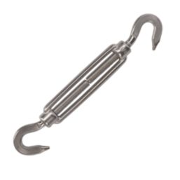 Essentials Steel Double-Ended Hook Turnbuckle 8.5mm