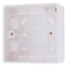 British General  1-Gang Surface Pattress  Box 29mm