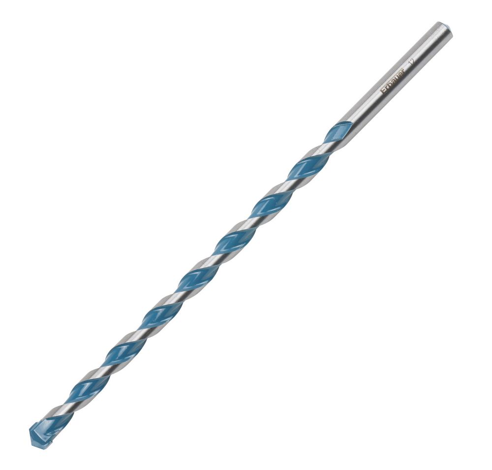 Erbauer Straight Shank Multi-Material Drill Bit 12mm x 260mm - Screwfix