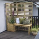 Forest V1 5' x 1' 6" (Nominal) Garden Modular Set 6 Pieces