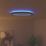 Calex Halo RGB & White LED Smart Ceiling Light Black 22W 1500lm