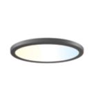 Calex Halo RGB & White LED Smart Ceiling Light Black 22W 1500lm