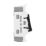 British General Nexus 20A Grid DP Control Switch Brushed Steel