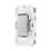 British General Nexus 20A Grid DP Control Switch Brushed Steel